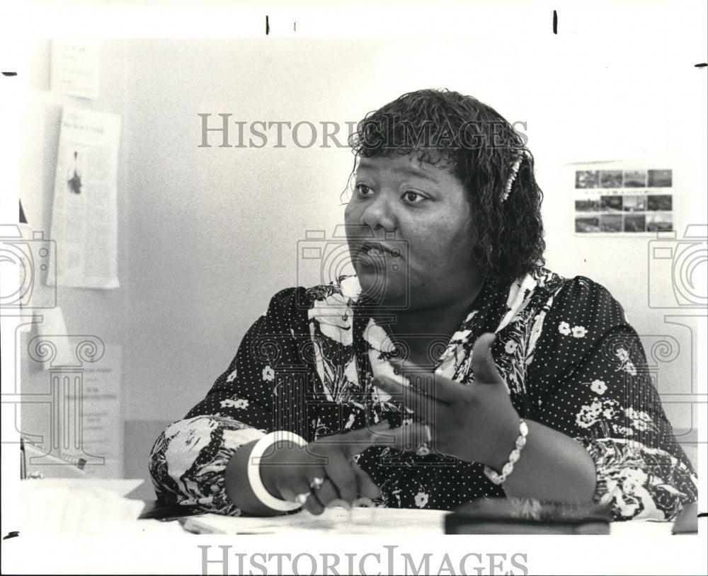 1984, Jessica Harwell of Cleveland Urban Area Health Education Center - Historic Images