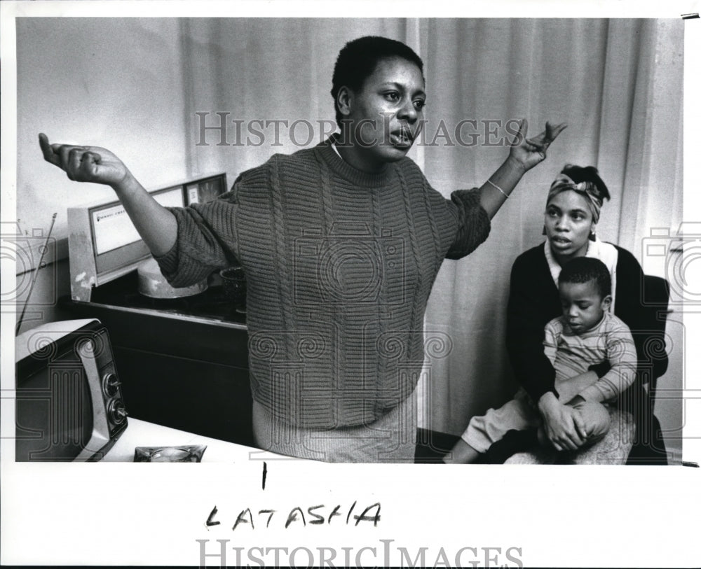 1989 Press Photo Tracy Hawthorne - Historic Images