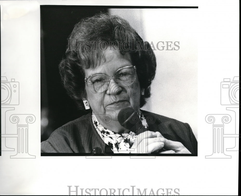 1989 Press Photo Joyce Haws - Historic Images