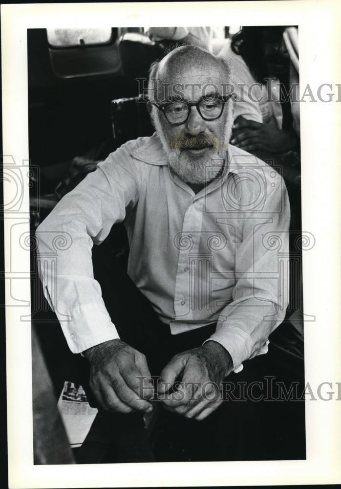 1979 Press Photo Dr. John Gofman Univ. California Berkley Nuclear Critic - Historic Images