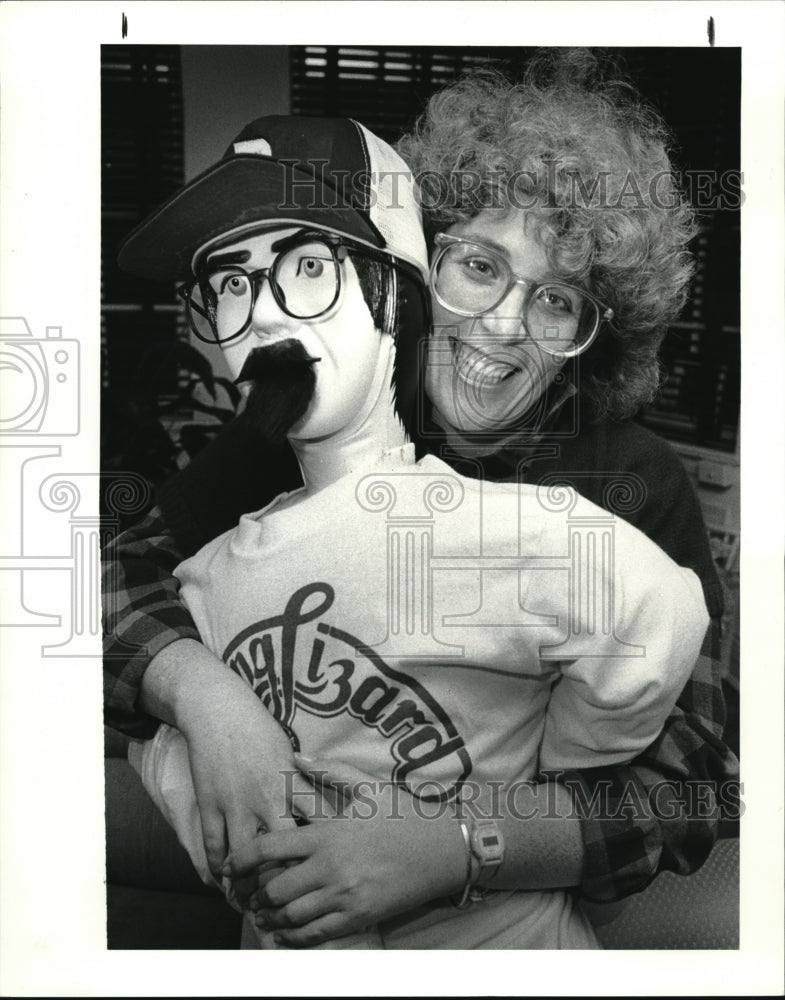 1985 Press Photo Sherie Foxman - Historic Images
