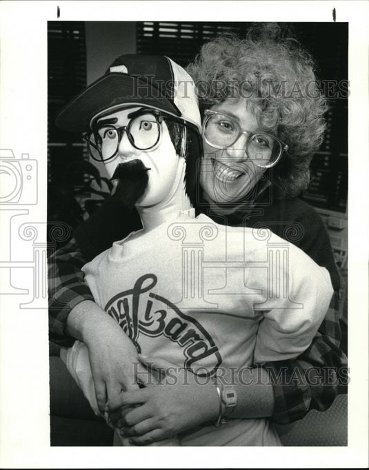 1985 Press Photo Sherie Foxman - Historic Images