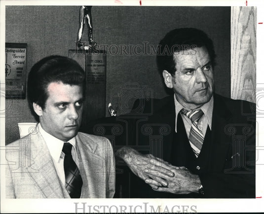 1980 Press Photo  William T. Hanton Police Chief - Historic Images