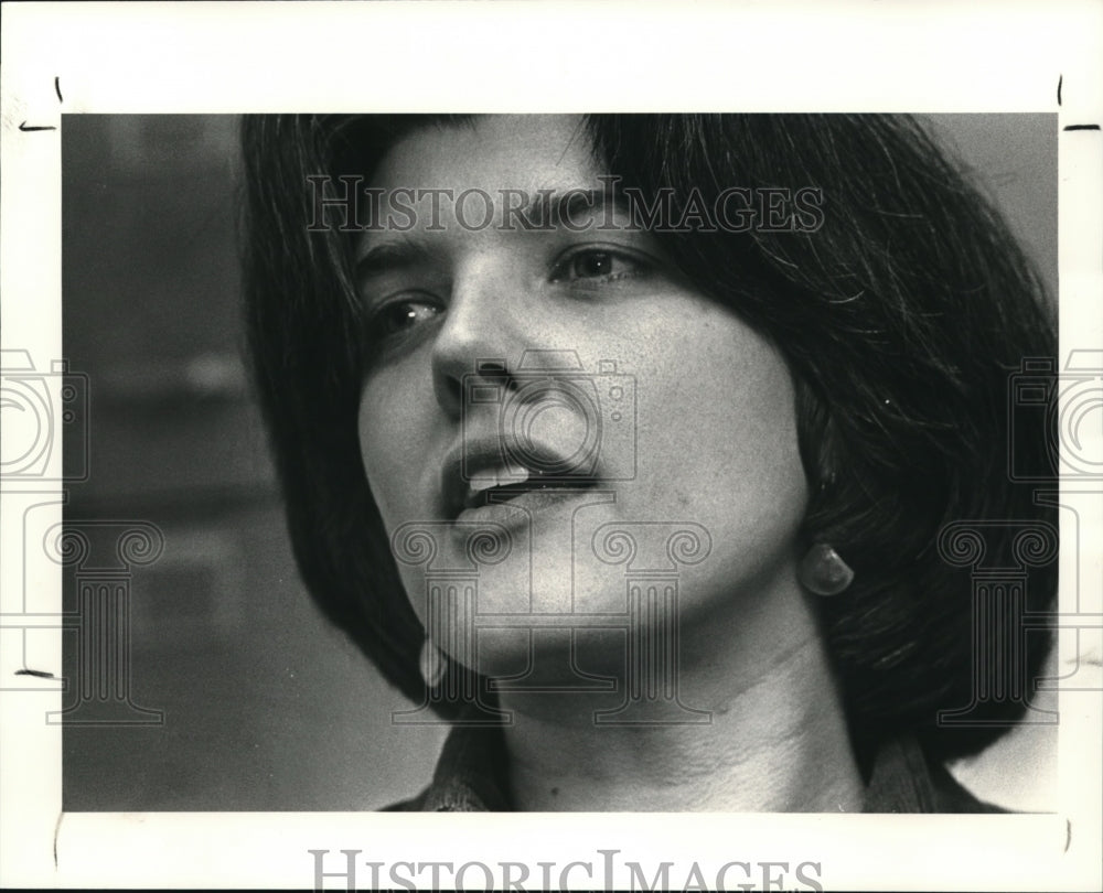 1982 Press Photo Ann Hill Regional Director for district 925 Union - Historic Images