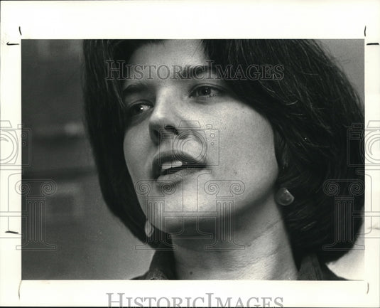 1982 Press Photo Ann Hill Regional Director for district 925 Union - Historic Images