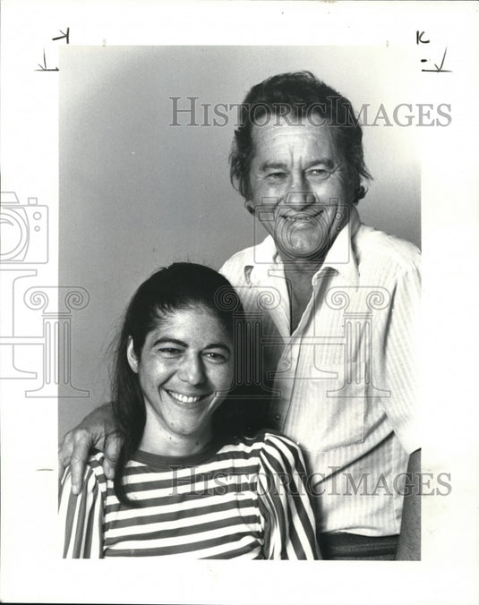 1983 Press Photo Amy & Carl Goodwin, stage directors - Historic Images