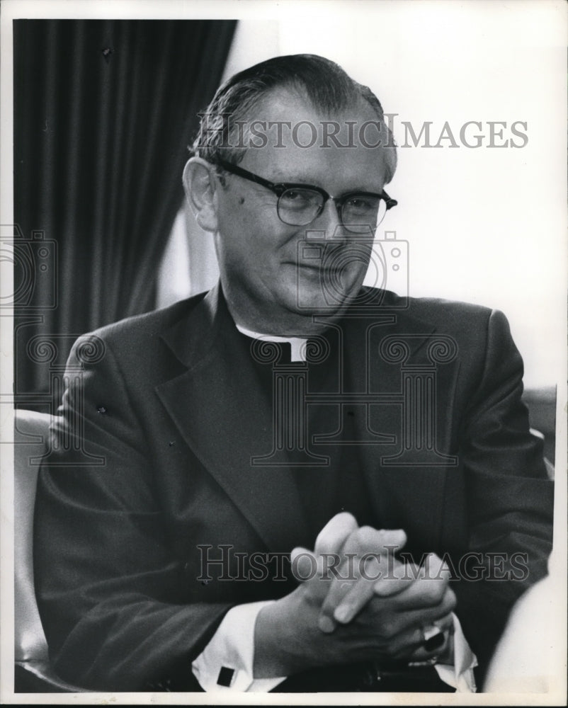 1974, Bishop James Hickey of the Catholic Diocese - cva17725 - Historic Images