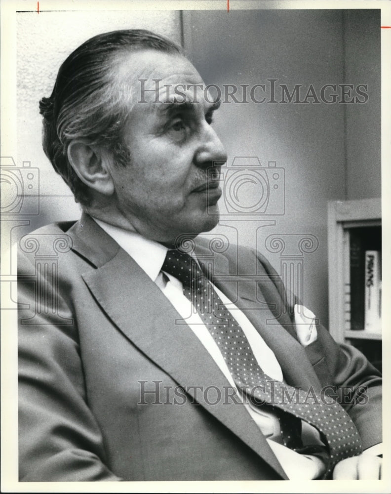 1978 Press Photo Chaim Herzog - Historic Images