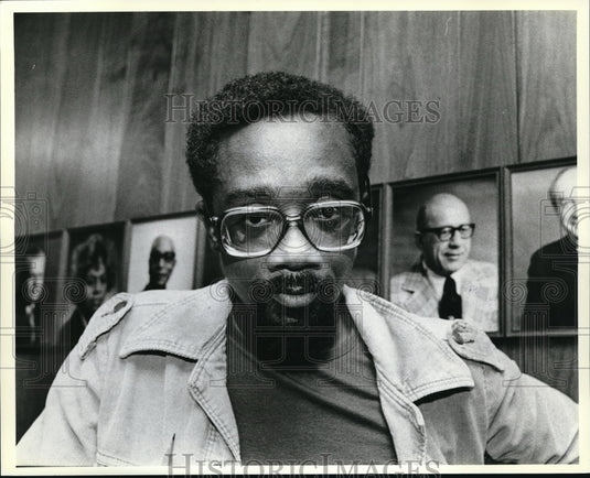 1979 Press Photo Bus Driver Union President Ronald Jackson - Historic Images