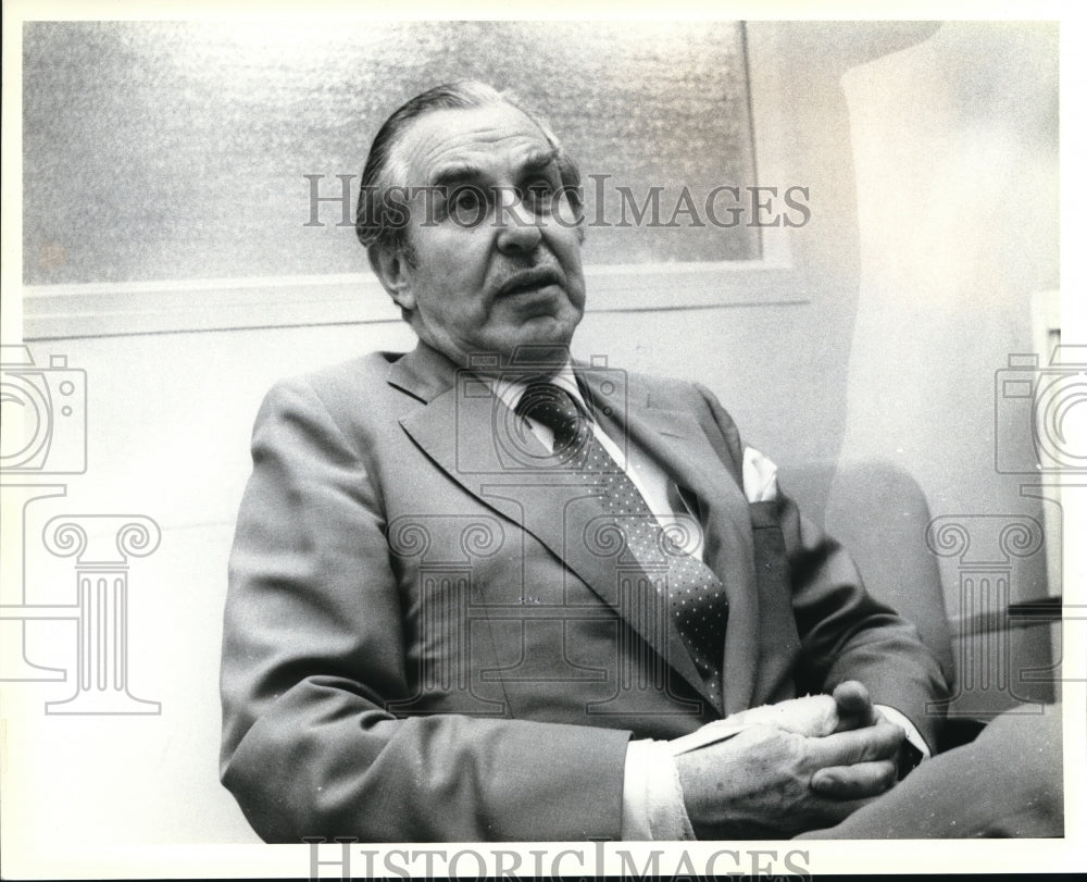 1978 Press Photo Chaim Herzog - Historic Images