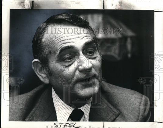 1981 Press Photo Ex Judge Robert Steele - Historic Images