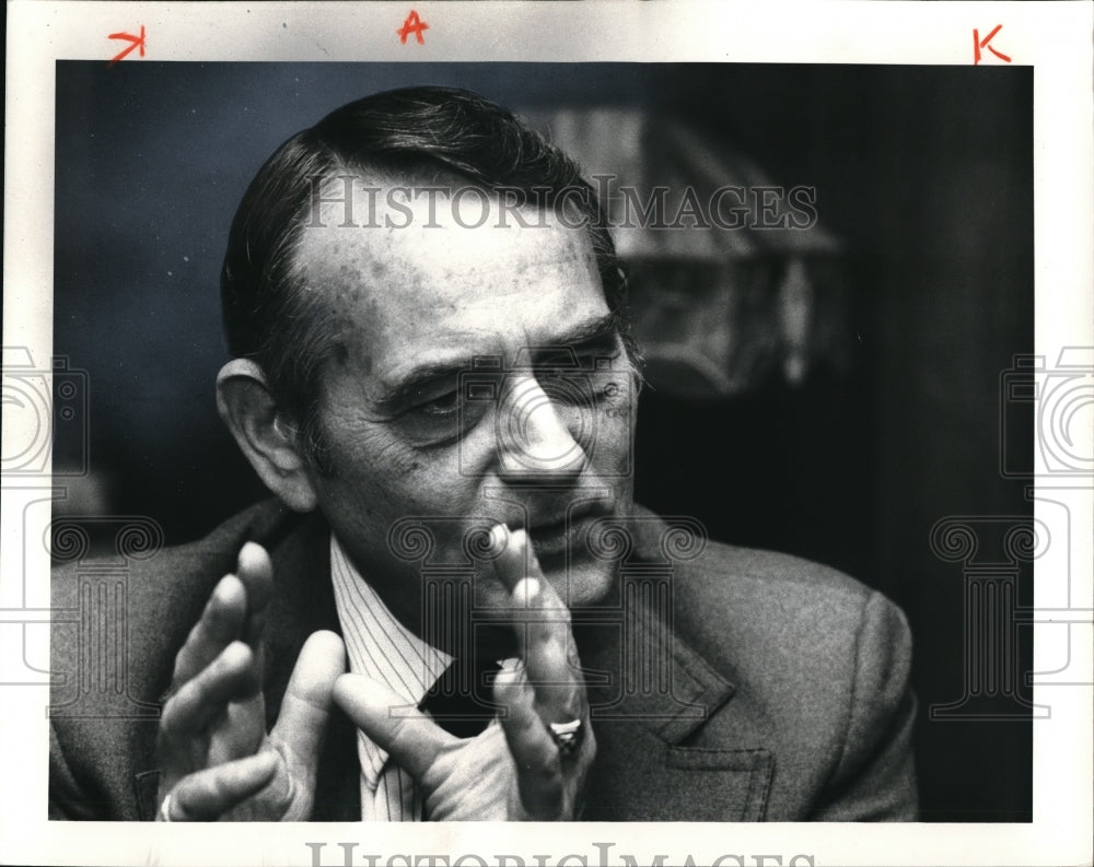 1981 Press Photo  Ex Judge Robert Steele - Historic Images