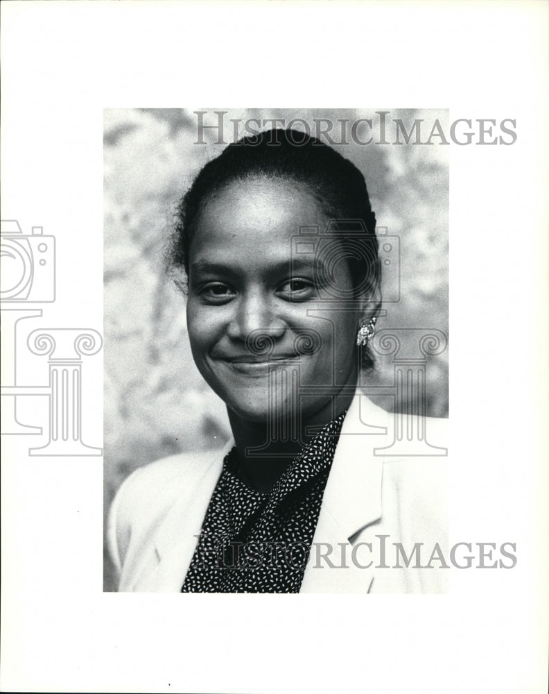 1991, Margaret Jackson of Cleveland City Council Clerk Office - Historic Images