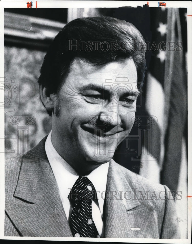 1977 Press Photo New Police Chief Richard D. Hongisto - Historic Images