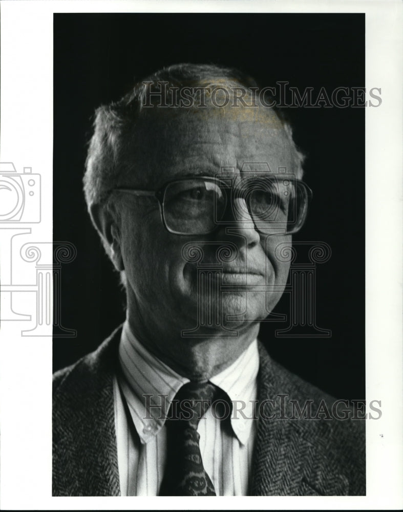 1987 Press Photo William Zinsser, Author of Book Writing Well - Historic Images
