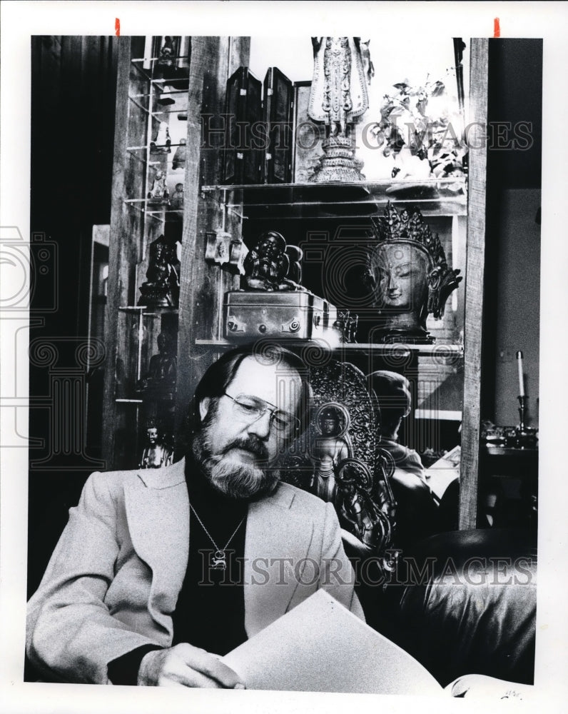 1978 Press Photo Robert Hunker environmental, architectural, interior designer - Historic Images