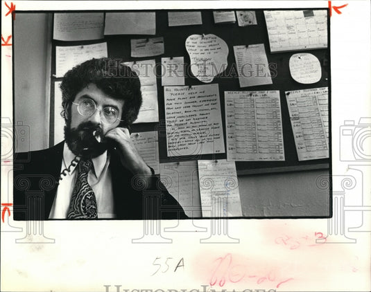 1980 Press Photo Kip Horter - Historic Images