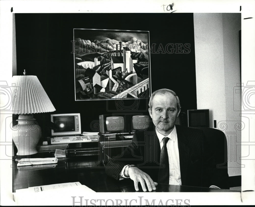 1987 Press Photo  New Chairman of Standard oil Company, Robert B. Horton - Historic Images