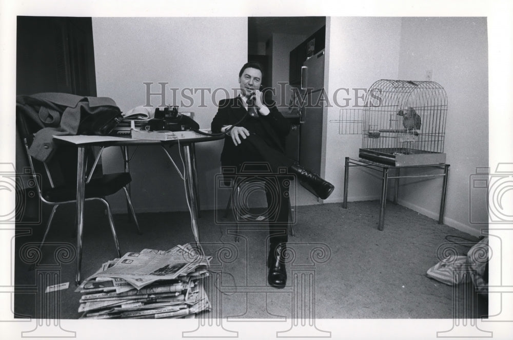 1978 Press Photo Richard D. Hongisto Chief of Police - Historic Images