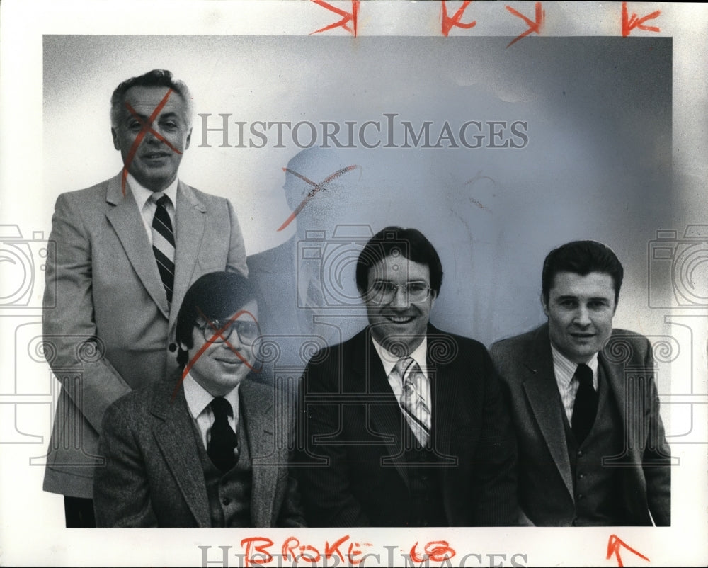 1982 Press Photo Brook Buckingham Cleveland Food Brokers Assoc. - Historic Images