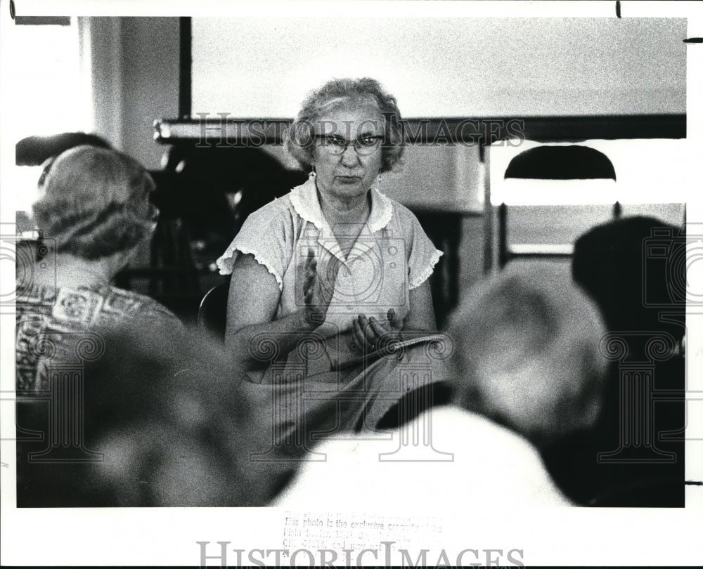 1988 Press Photo Sister Mary Hurley - Historic Images