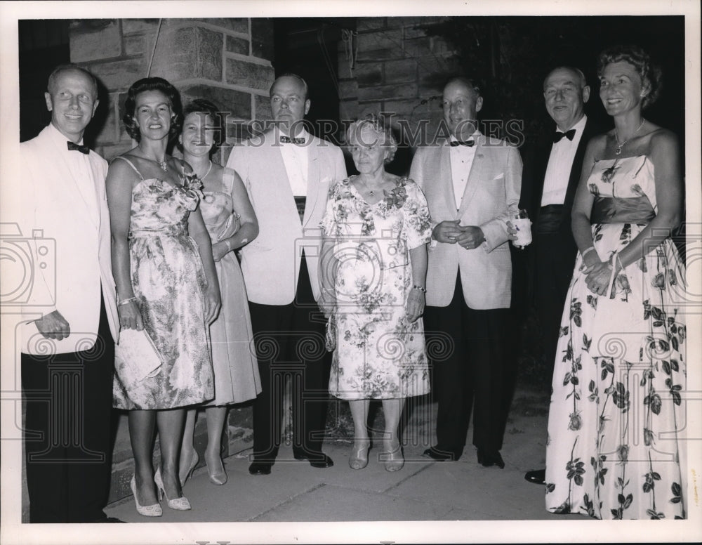 1962 Press Photo Mr. George M. Humphrey and family - cva18796- Historic Images