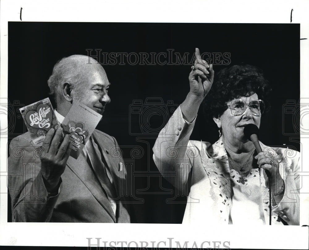 1987 Press Photo Faith healer couples, Mr. Charles Hunter with wife Frances - Historic Images