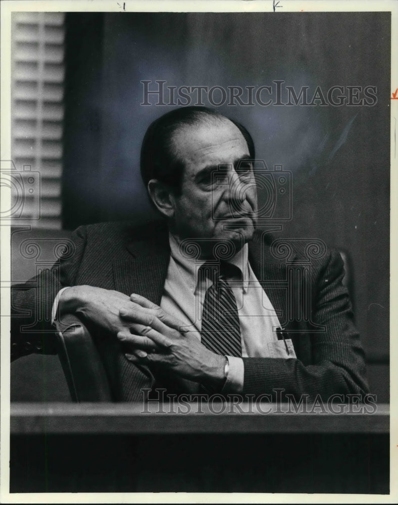 1979 Press Photo Harry Horvitz is a newspaper publisher - Historic Images