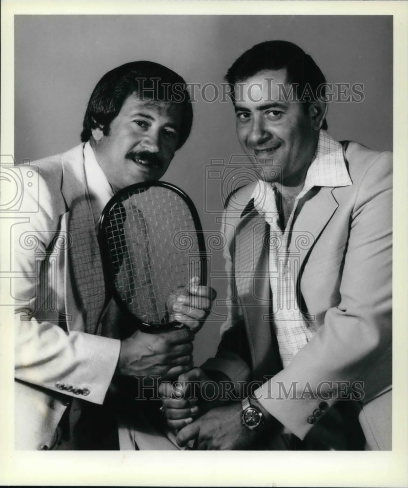 1978 Press Photo Nick and Zak Hoty, owners of new racquet club - Historic Images