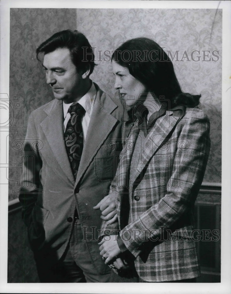 1978 Press Photo Mr. and Mrs. Richard Hongisto to a recall Meeting - Historic Images