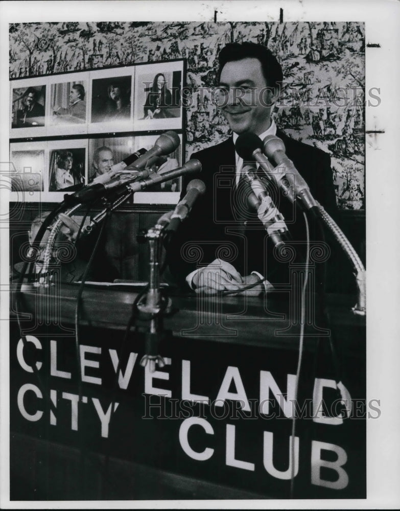 1978 Press Photo The new chief  of Cleveland Police, Richard Hongisto - Historic Images