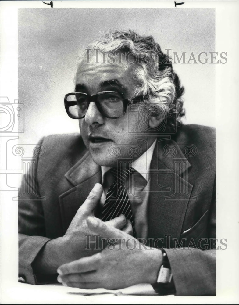 1987 Press Photo Rabbi Ben Isaacson - Historic Images