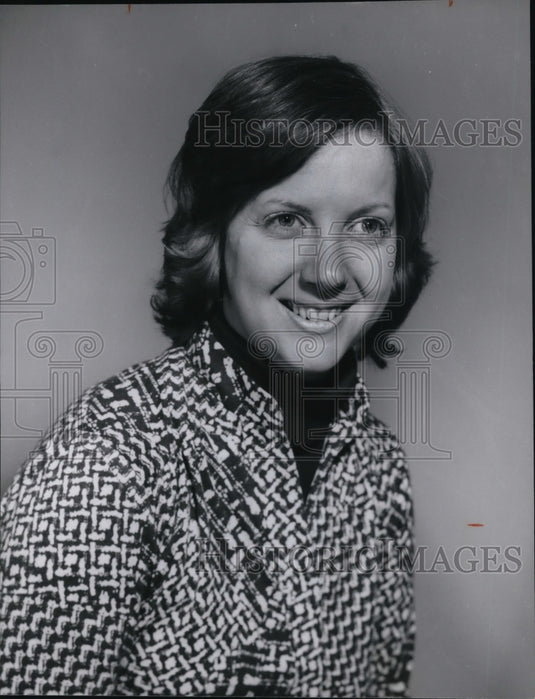 1977 Press Photo Kathleen O'Reilly, Exec. Dir. Consumer Federation of America - Historic Images