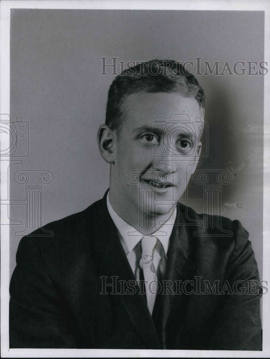 1959 Press Photo Lorin Hollander,pianist from NY appears in Cleveland Music Hall - Historic Images