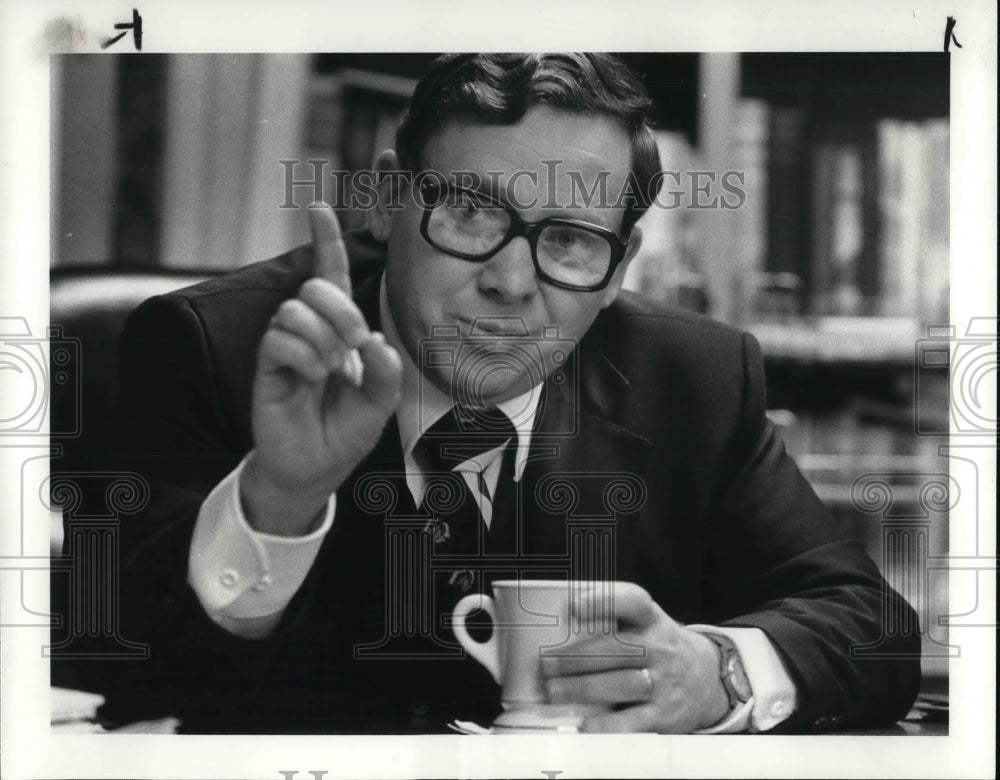 1982 Press Photo South ridge Christian Academy Pastor, Roger Hogle - Historic Images