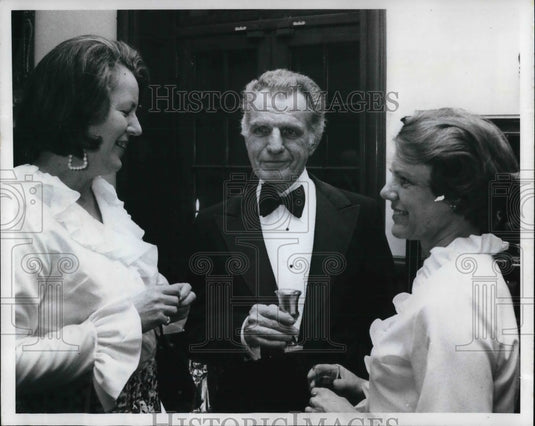 1973 Press Photo Mrs. Samuel Holliday at Historical Society Dinner - cva19271 - Historic Images