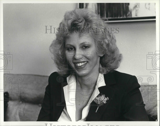 1980 Press Photo Cyndi Irvan the jury foreman - Historic Images