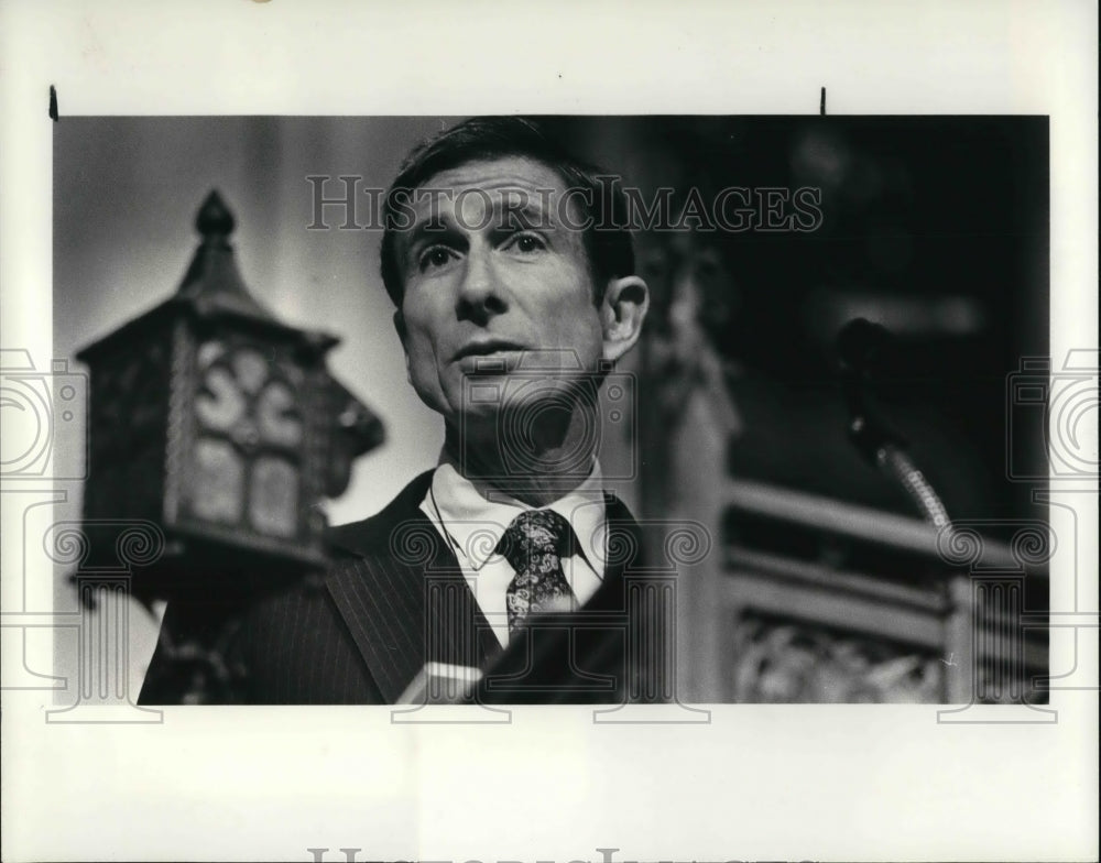 1984 Press Photo  Astronaut Colonel James Irwin - Historic Images
