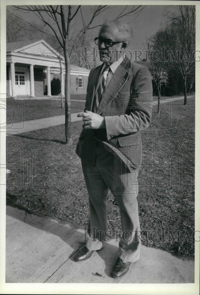 1979 Press Photo Headmaster Keith Johnson, Grand River Academy -Austinberg - Historic Images