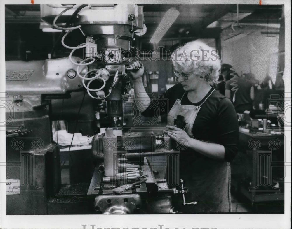 1978 Press Photo Meredith Ippolito, Adept Tool - Historic Images