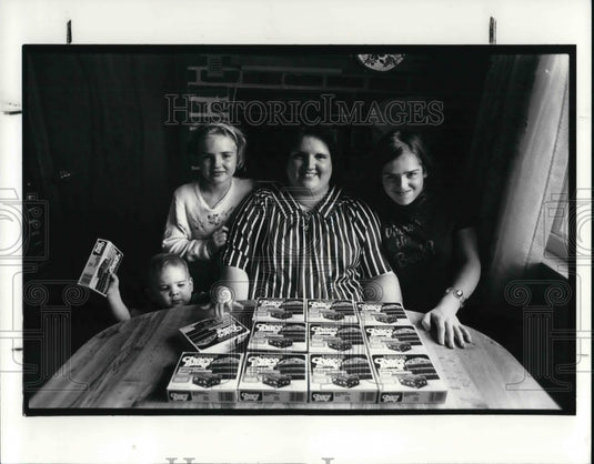 1987 Press Photo Vickie Hubbard - Historic Images