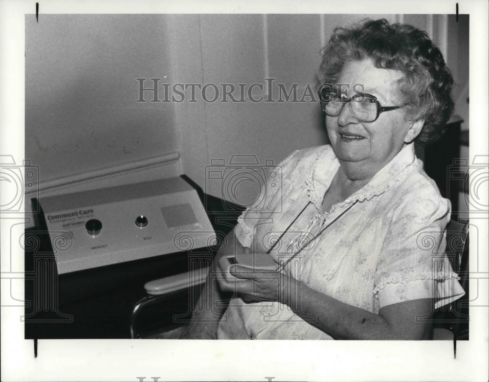 1983 Press Photo Iwa Morton of Cleveland - Historic Images