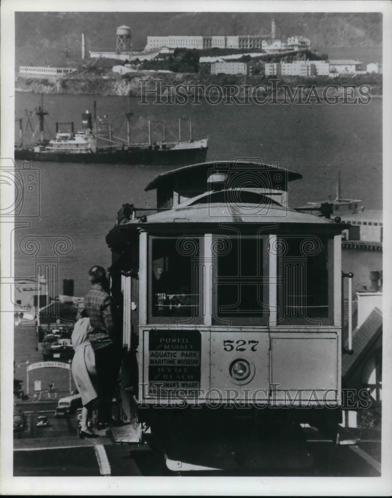 Press Photo Alcatraz - Historic Images