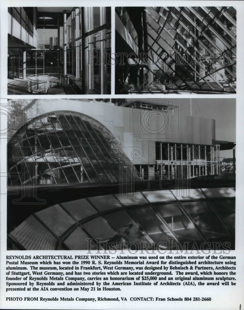 1933 Press Photo Reynolds Architectural Prize winner, the German Postal Museum - Historic Images