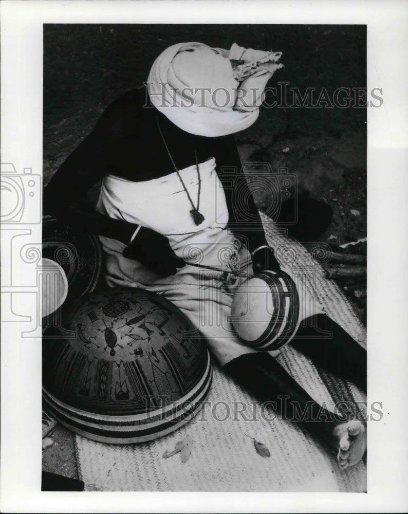 1989 Press Photo Women&#39;s Art in Africa - Historic Images