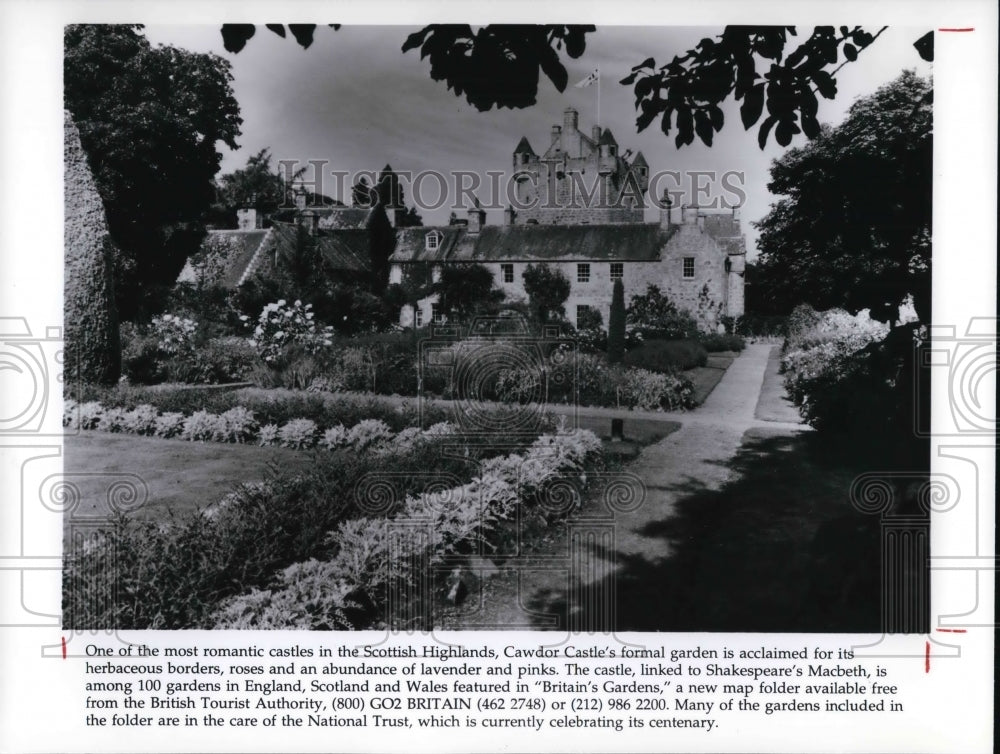 Press Photo One Of The Most Romantic Castles In The Scottish Highlands - Historic Images