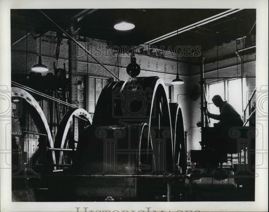 Press Photo San Francisco's old Cable car barn - Historic Images