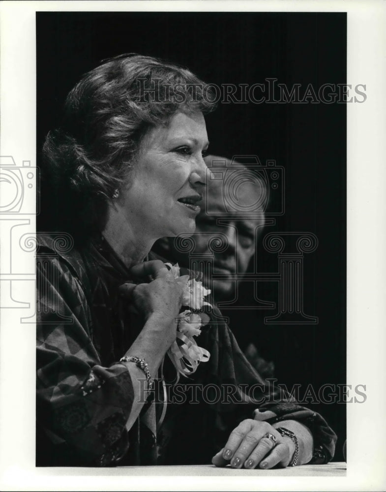 1986 Press Photo Mrs. Jimmy Carter,wife of the President Carter - Historic Images