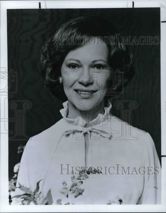 1988 Press Photo President Carter's wife, Mrs. Rosalynn Carter - Historic Images