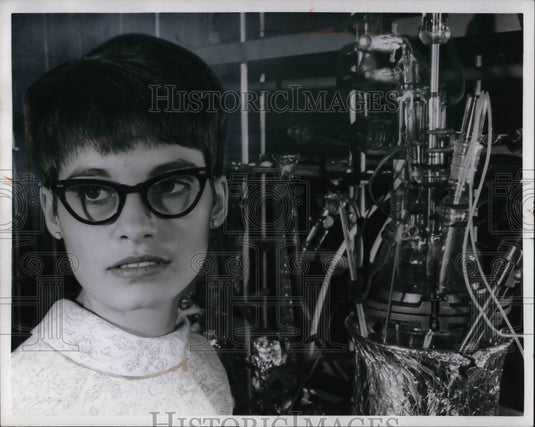 1969, Christine Aigner, Female Chemical Engineer P.F. Goodrich - Historic Images